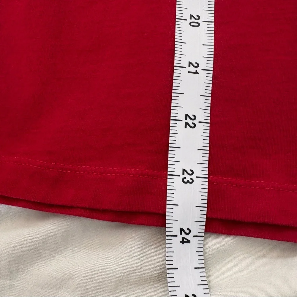 Vintage Polo Ralph Lauren Polo Alpine Ski Bear Y2K Red Long Sleeve Hood - Picture 8 of 12